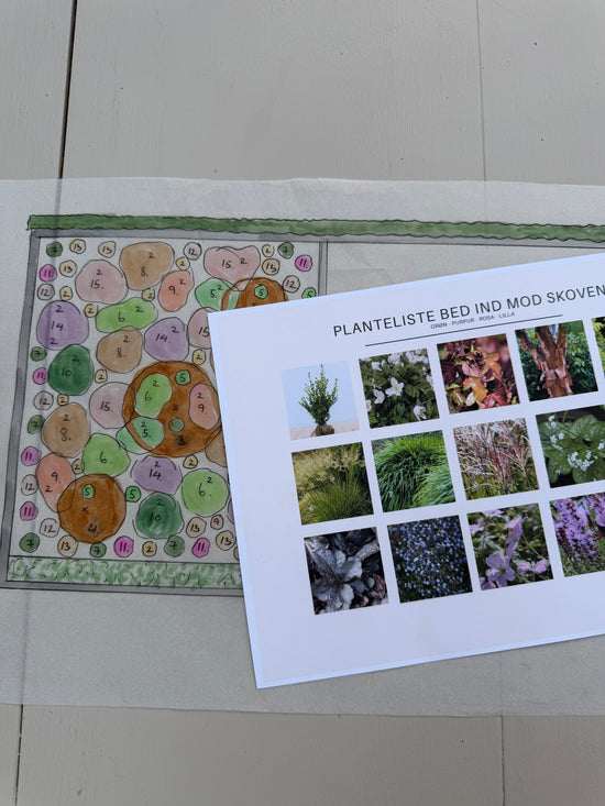 Planteliste & Beddesign